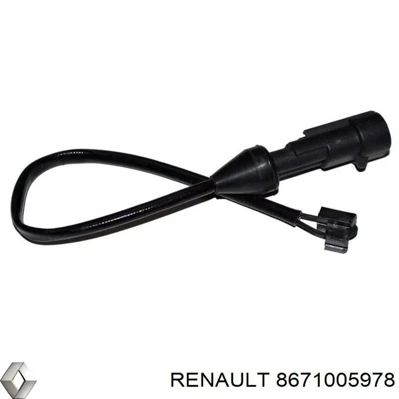 Freno de disco delantero 8671005978 Renault (RVI)