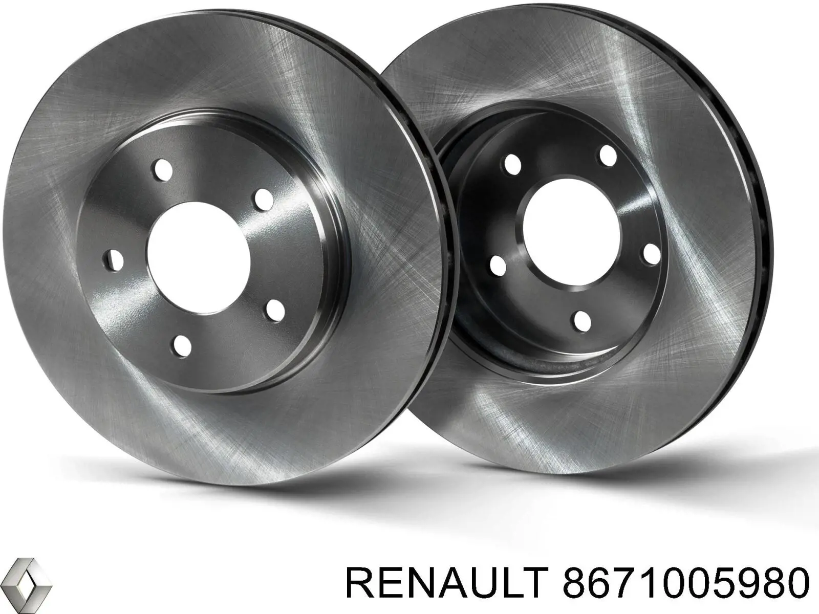 Тормозные диски 8671005980 Renault (RVI)