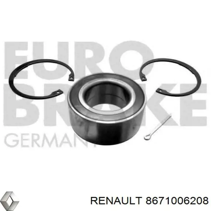 Купить 8671006208 Renault (RVI) Подшипник передней ступицы