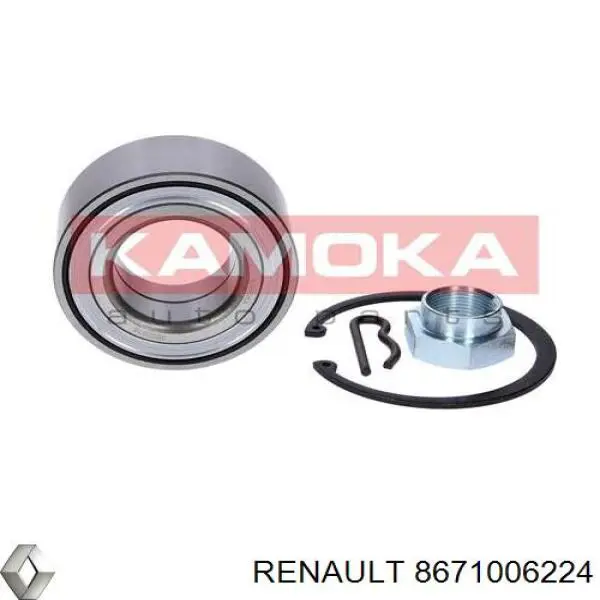 Подшипник ступицы 8671006224 Renault (RVI)