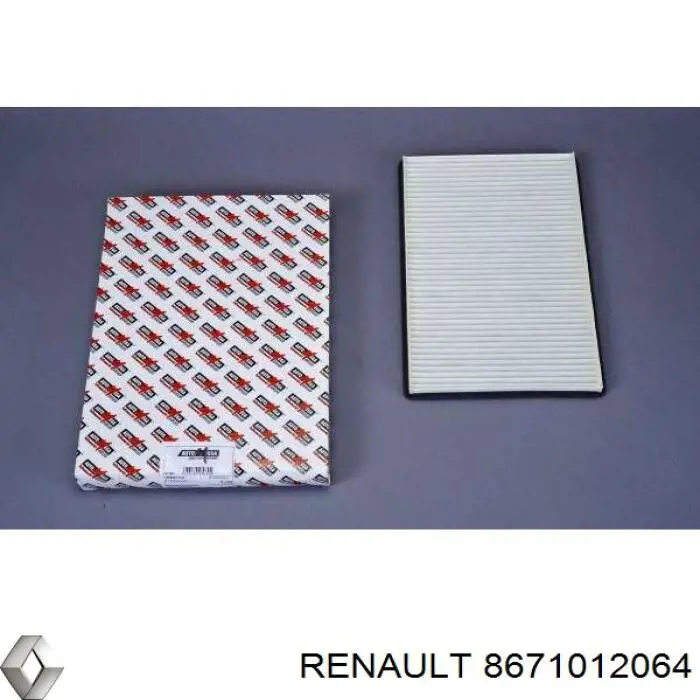 Купить 8671012064 Renault (RVI) Фильтр салона угольный
