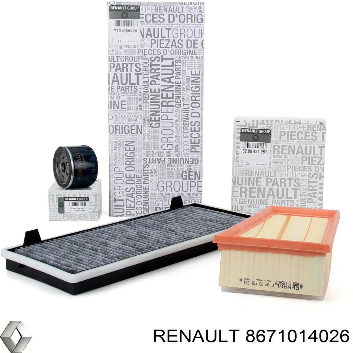 8671014026 Renault (RVI) Масляный фильтр двигателя