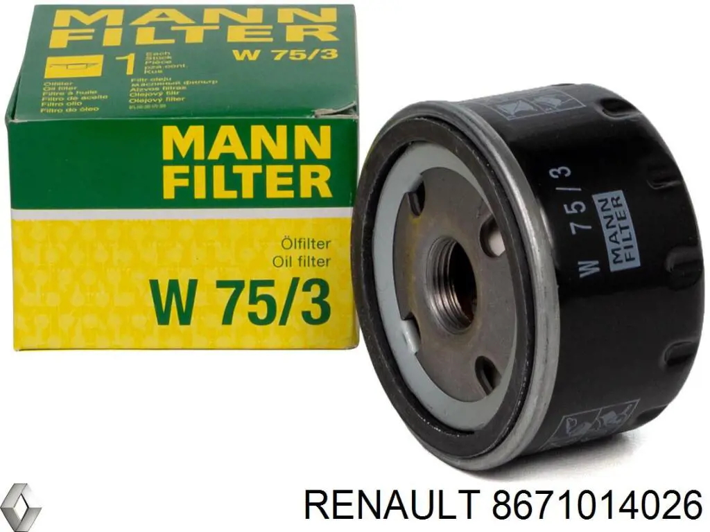 Купить 8671014026 Renault (RVI) Фильтр центробежный очистки масла