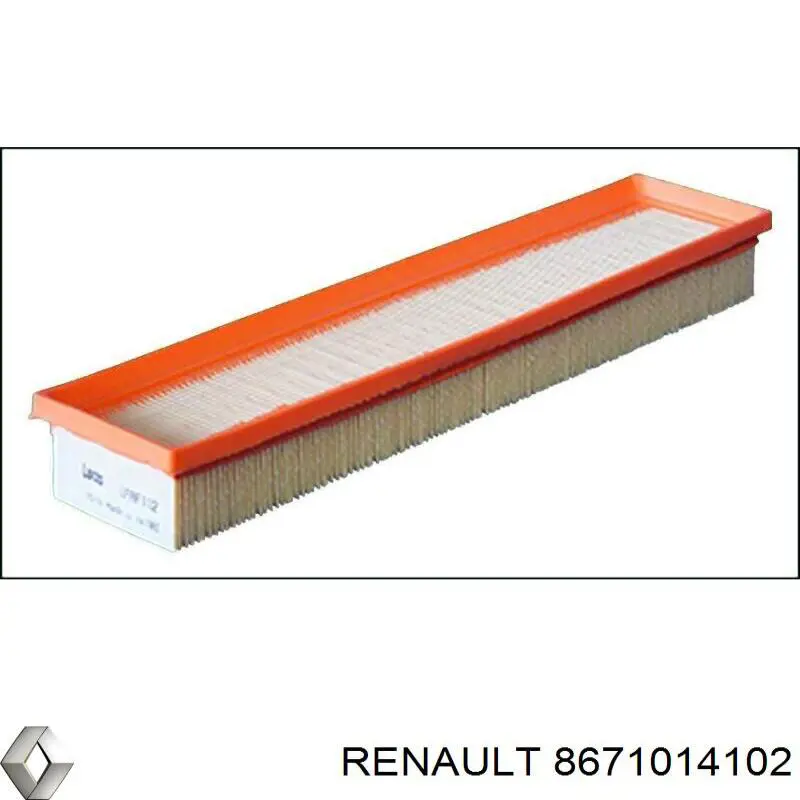 Купить 8671014102 Renault (RVI) Автомобильный фильтр воздуха