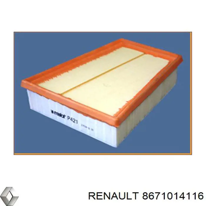 Элемент воздушного фильтра Renault (RVI) 8671014116 цена, от 6.59 USD