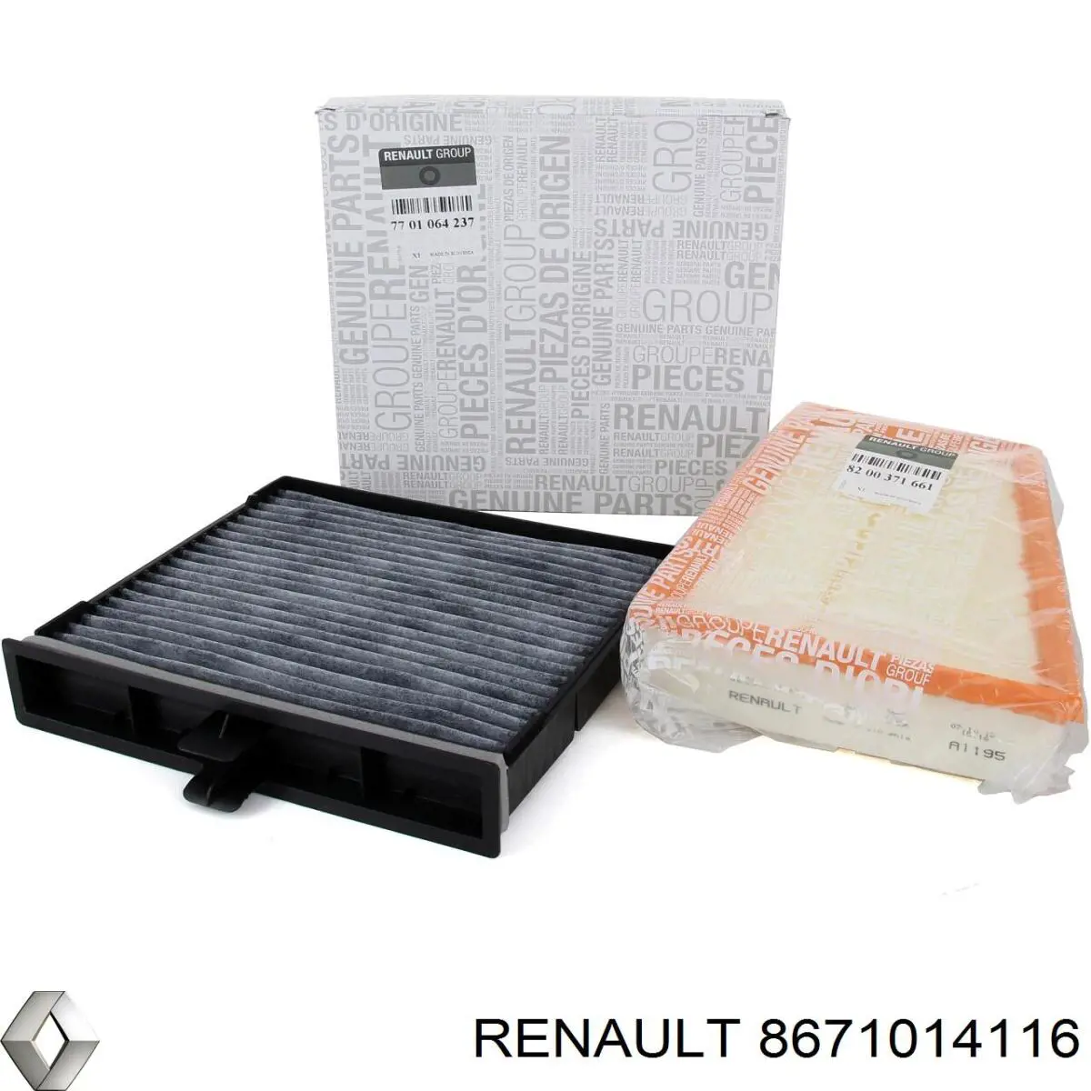 Купить 8671014116 Renault (RVI) Автомобильный фильтр воздуха