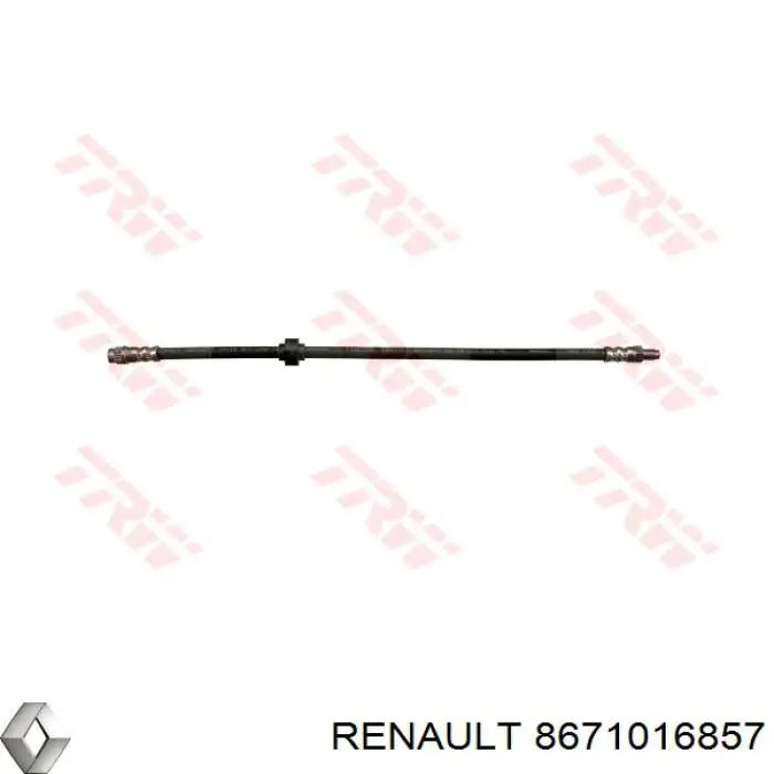 Шланг тормозной передний Renault (RVI) 8671016857 цена, от 8.51 USD