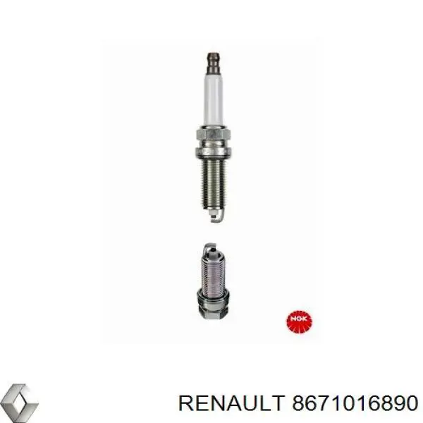 Свеча Renault (RVI) 8671016890