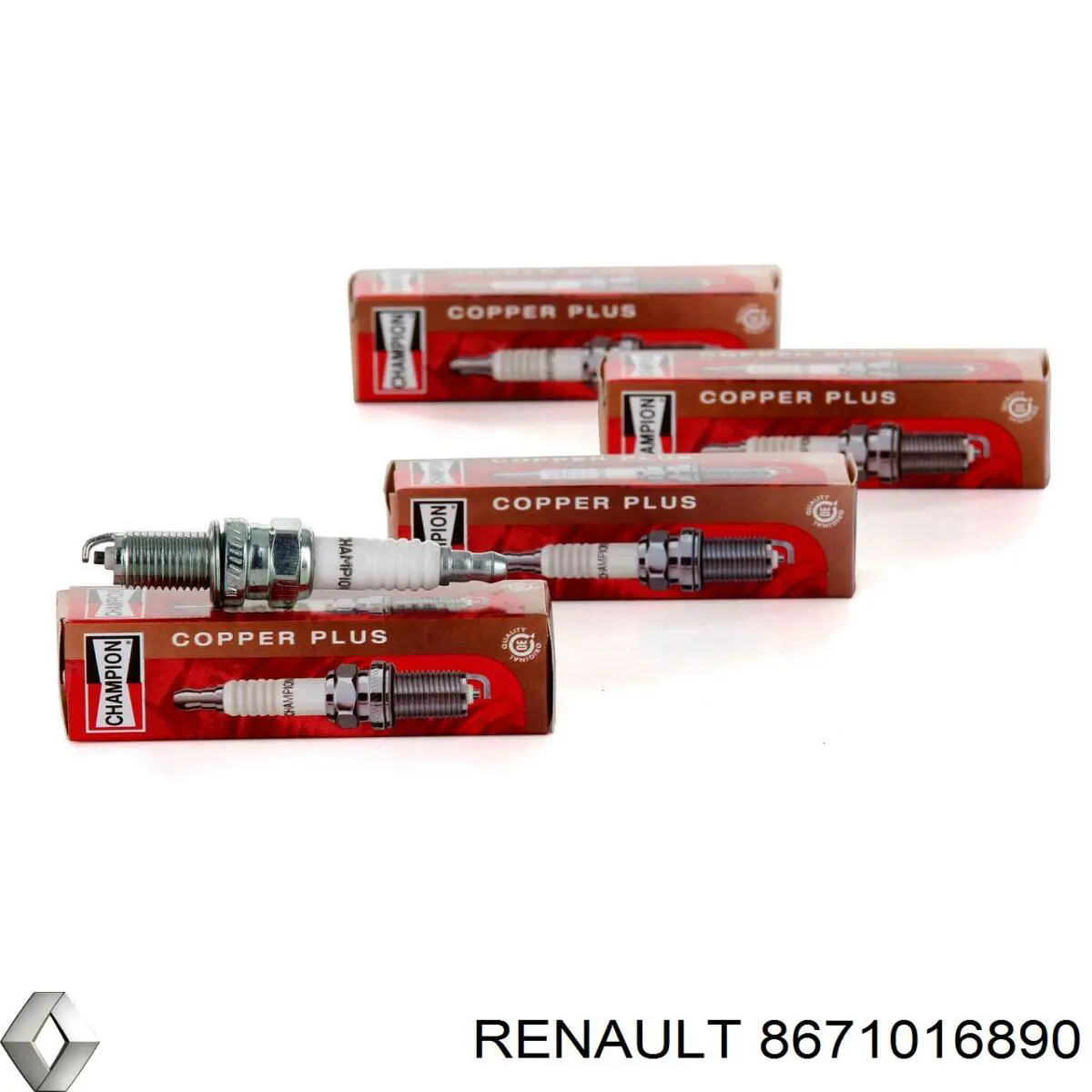 Свеча зажигания Renault (RVI) 8671016890 цена, от 4.54 USD