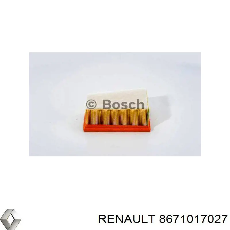 Купить 8671017027 Renault (RVI) Фильтр салона угольный
