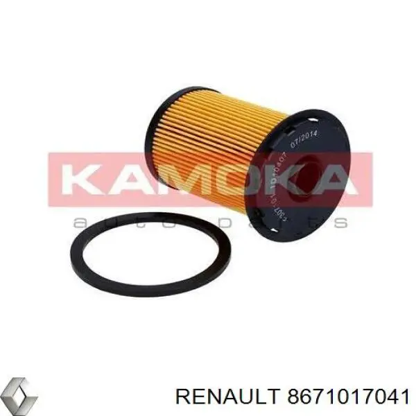 Фільтр паливний 8671017041 Renault (RVI)