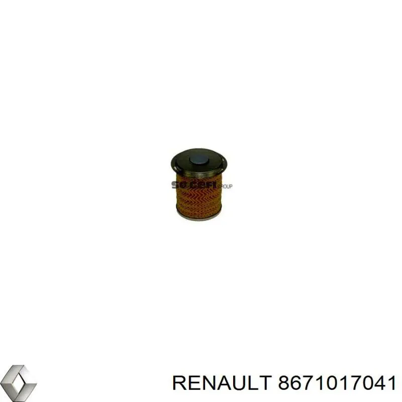 Фильтр тонкой очистки топлива Renault (RVI) 8671017041 цена, от 9.59 USD