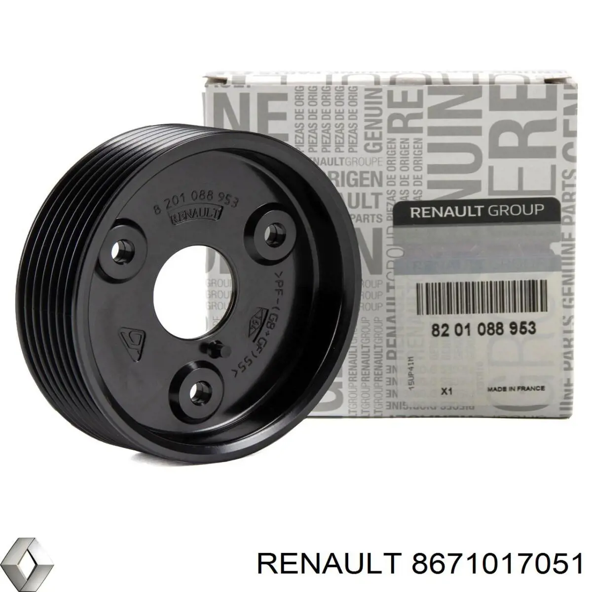 Воздушный фильтр 8671017051 Renault (RVI)