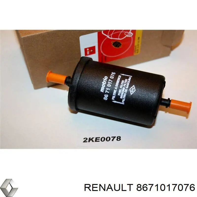 8671017076 Renault (RVI) топливный фильтр