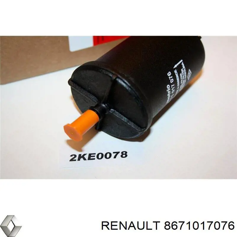 Фільтр паливний 8671017076 Renault (RVI)