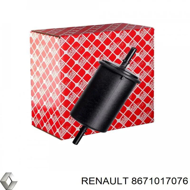 Фильтр топливный Renault (RVI) 8671017076