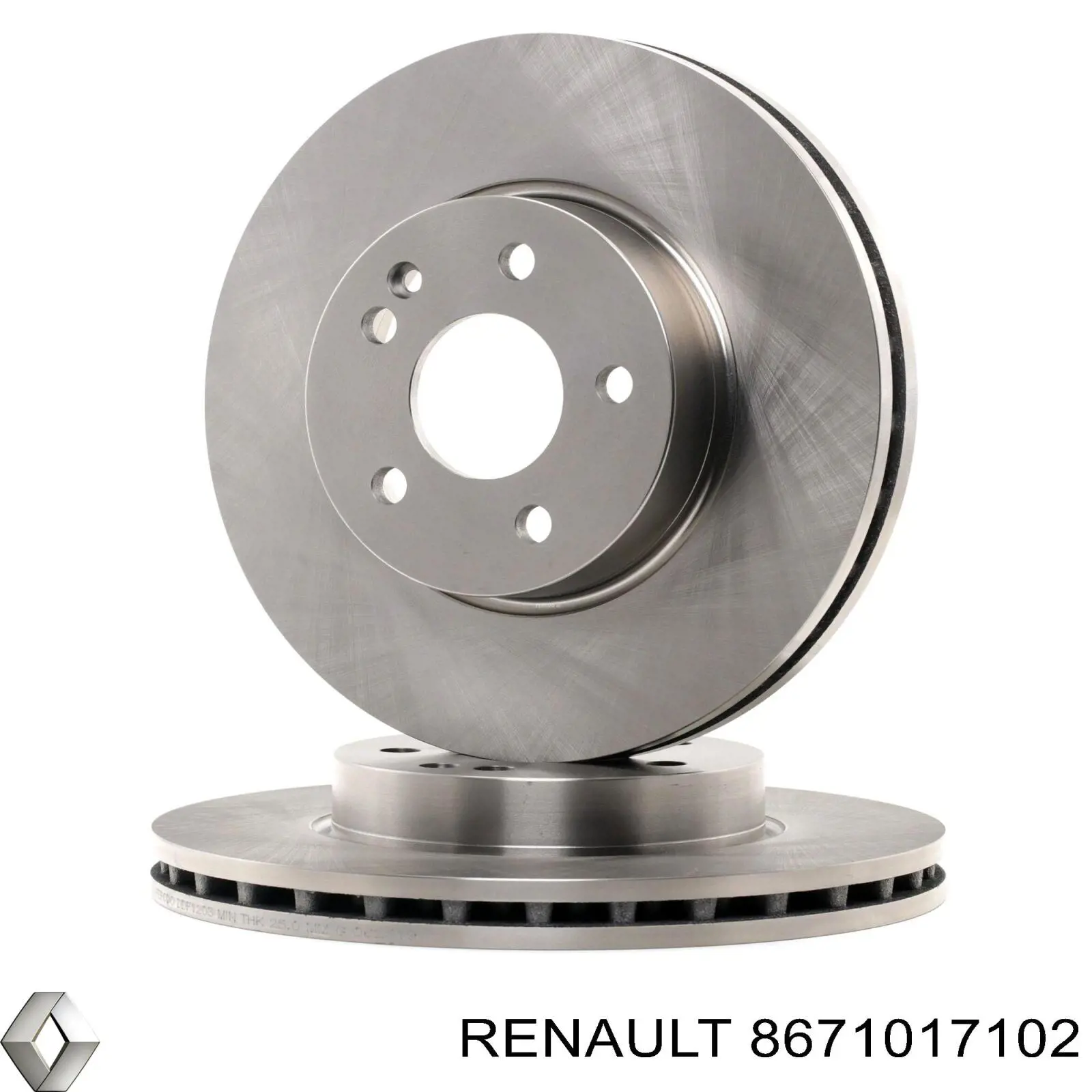Купить 8671017102 Renault (RVI) Ротор тормозной