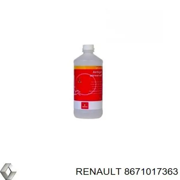 Охлаждающая жидкость Renault (RVI) 8671017363