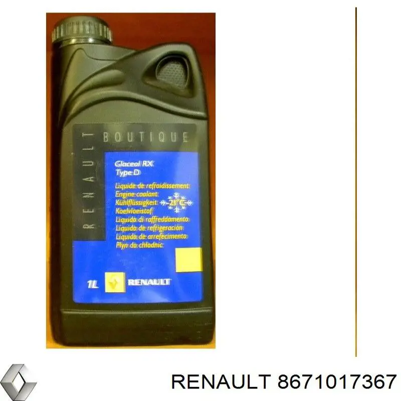 Охлаждающая жидкость Renault (RVI) 8671017367