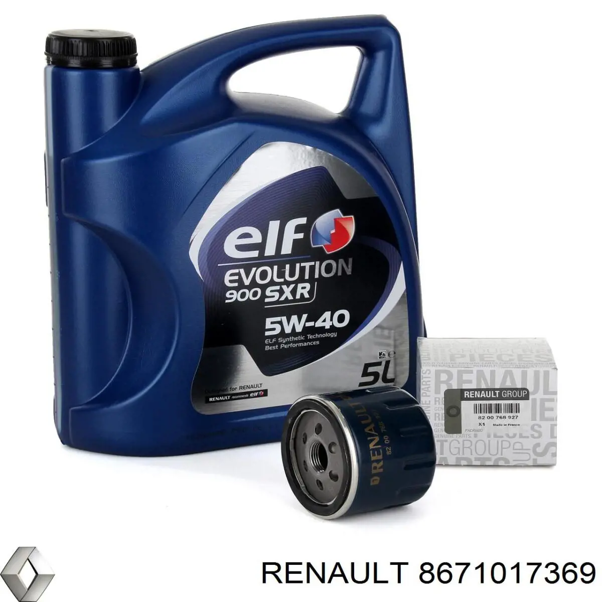 Filtro de óleo 8671017369 Renault (RVI)