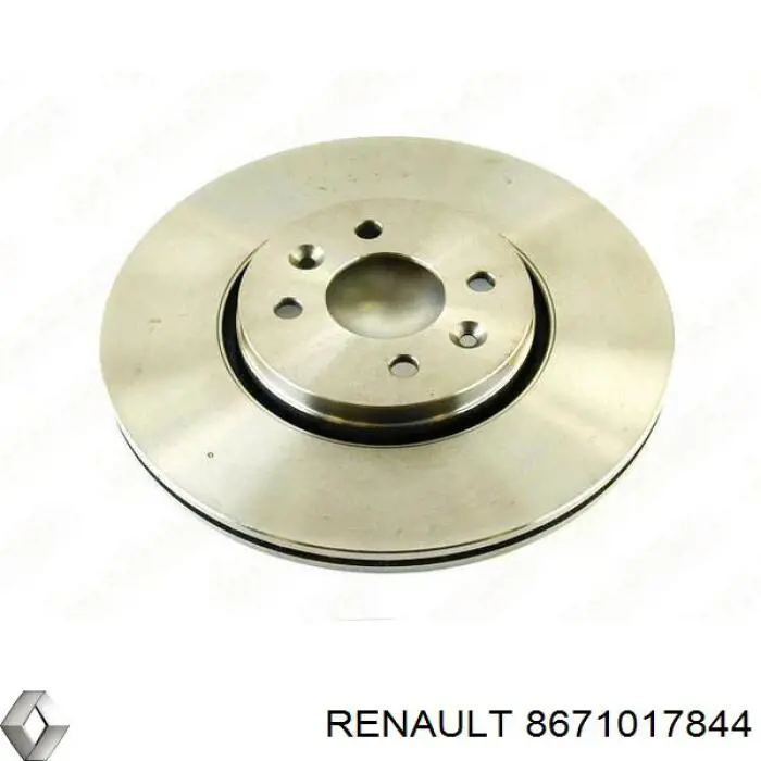Передний тормозной диск Renault (RVI) 8671017844