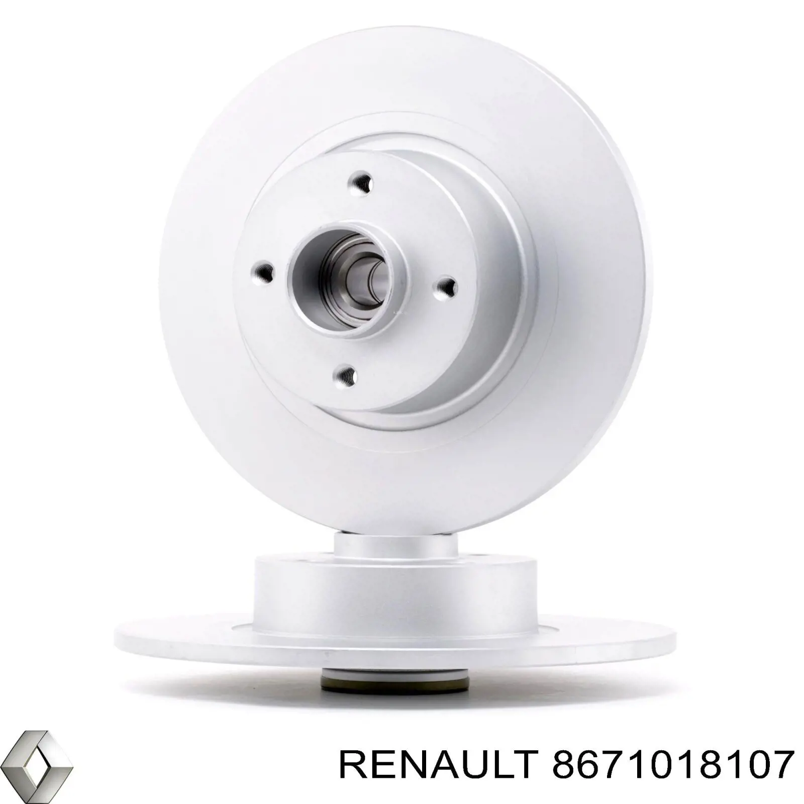 Тормозные диски 8671018107 Renault (RVI)