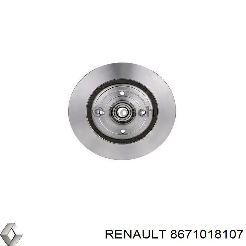 8671018107 Renault (RVI) Дисковый тормоз