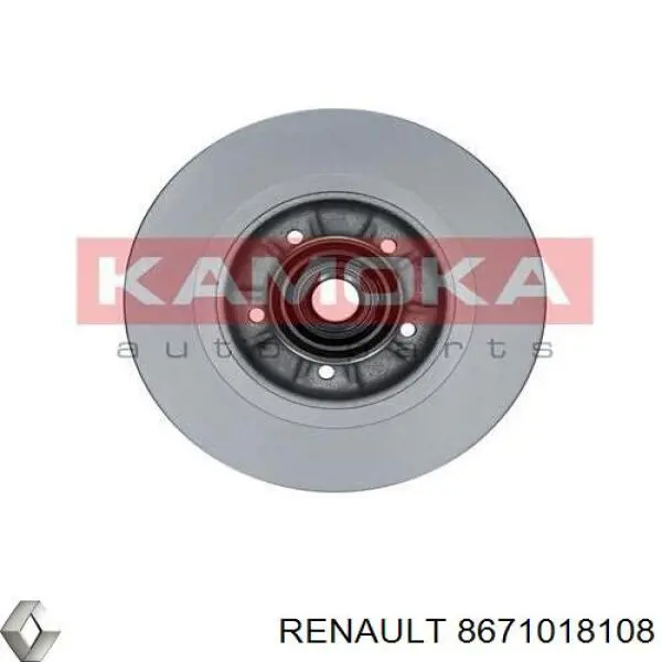 Задний тормозной диск Renault (RVI) 8671018108 цена, от 78.18 USD