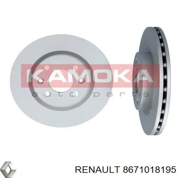 Тормоз дисковый передний Renault (RVI) 8671018195 цена, от 28.27 USD