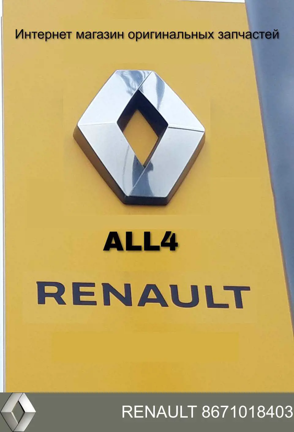 Купить 8671018403 Renault (RVI) Фильтр салона угольный