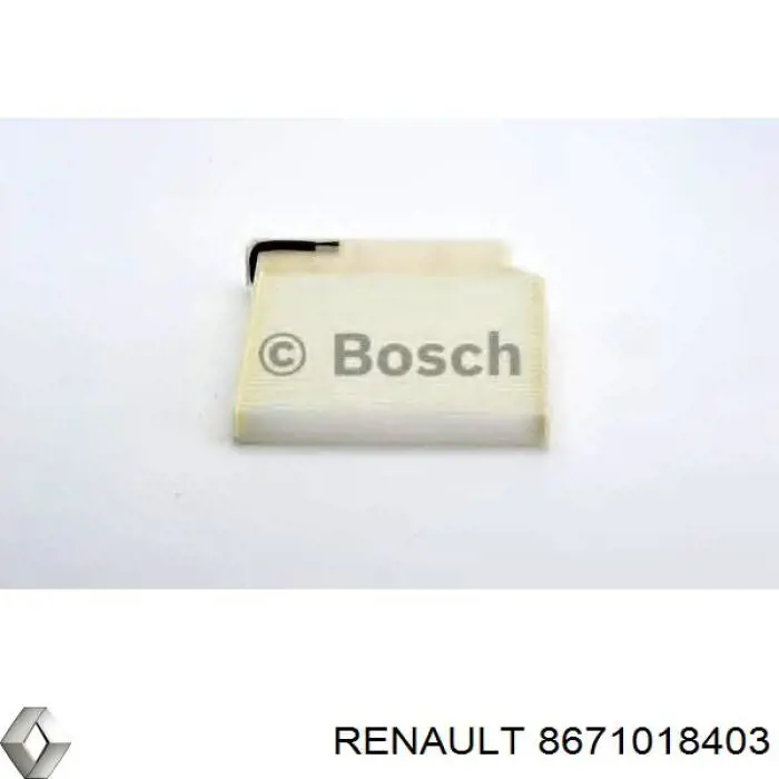 Фільтр салону 8671018403 Renault (RVI)