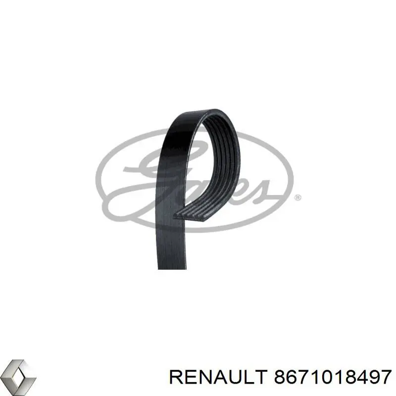 8671018497 Renault (RVI) Поликлиновый ремень