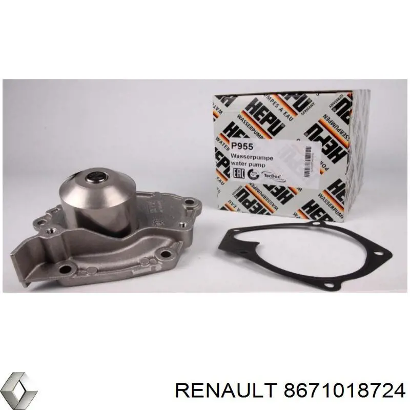 Комплект ГРМ 8671018724 Renault (RVI)