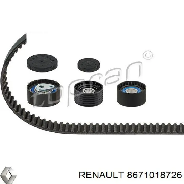 8671018726 Renault (RVI) комплект грм