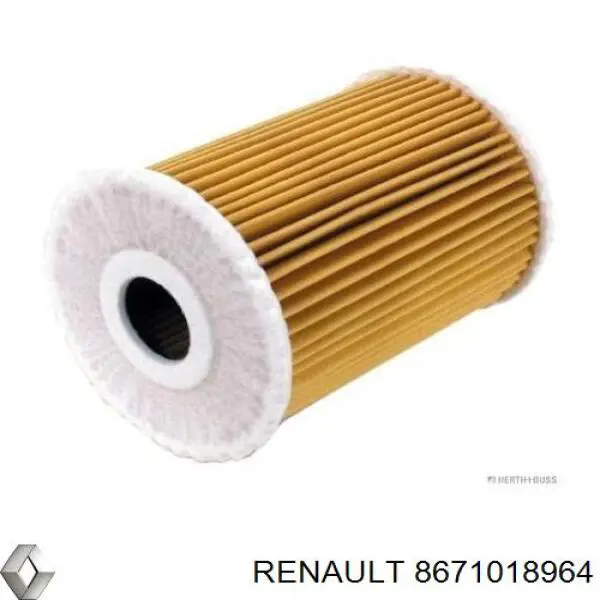 8671018964 Renault (RVI) масляный фильтр