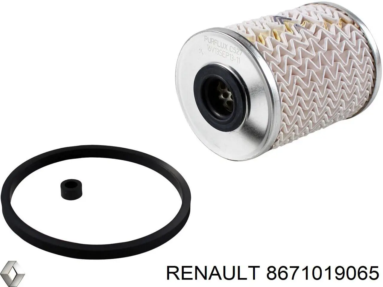 Воздушный фильтр 8671019065 Renault (RVI)