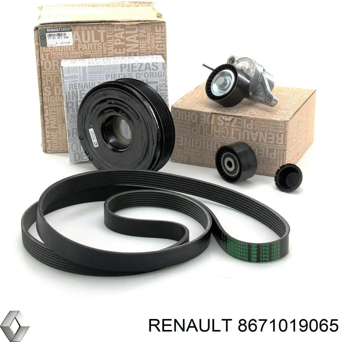 Фильтр воздушный Renault (RVI) 8671019065