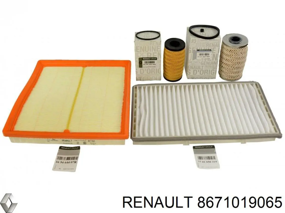 8671019065 Renault (RVI) Воздушный фильтр двигателя