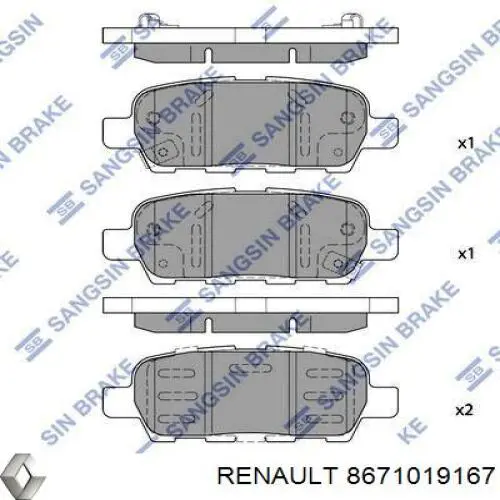 8671019167 Renault (RVI)