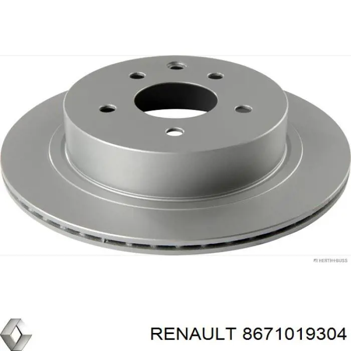8671019304 Renault (RVI) тормозные диски