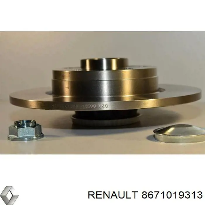 Задний дисковый тормоз Renault (RVI) 8671019313