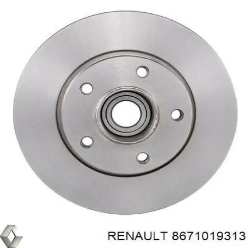 Задний тормозной диск Renault (RVI) 8671019313 цена, от 93.02 USD