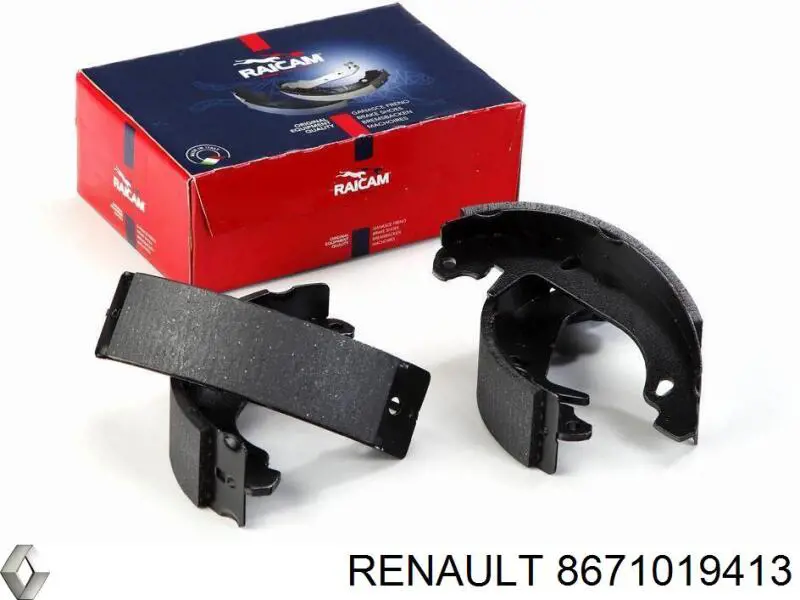 Тормоза рабочие задние ножные и тормозные барабаны Renault (RVI) 8671019413 цена, от 17.74 USD