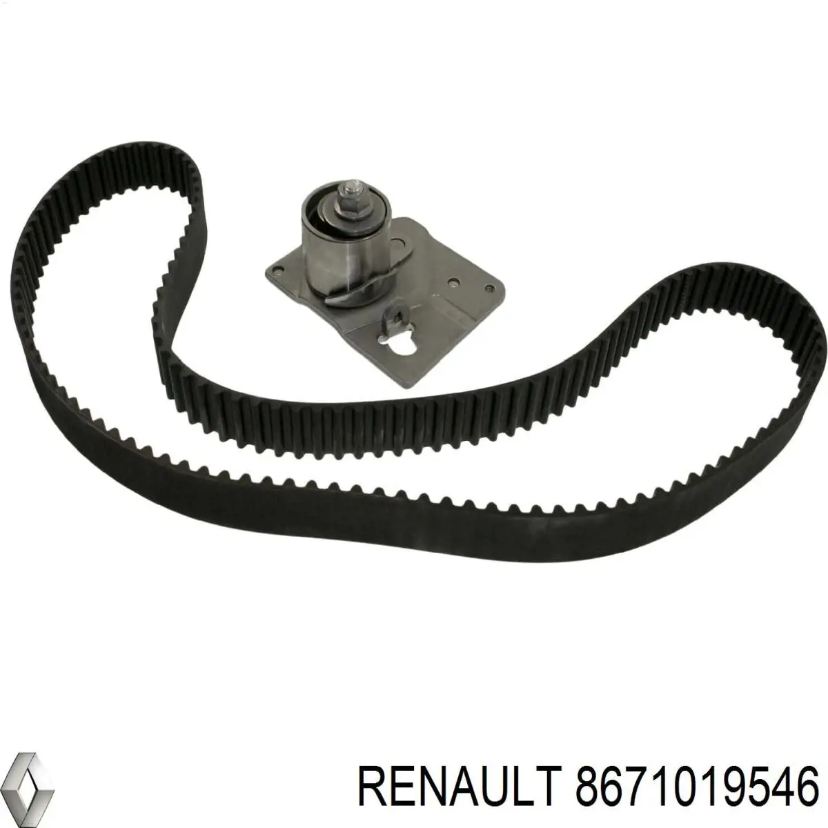 Ролик натяжителя ремня ГРМ Renault (RVI) 8671019546