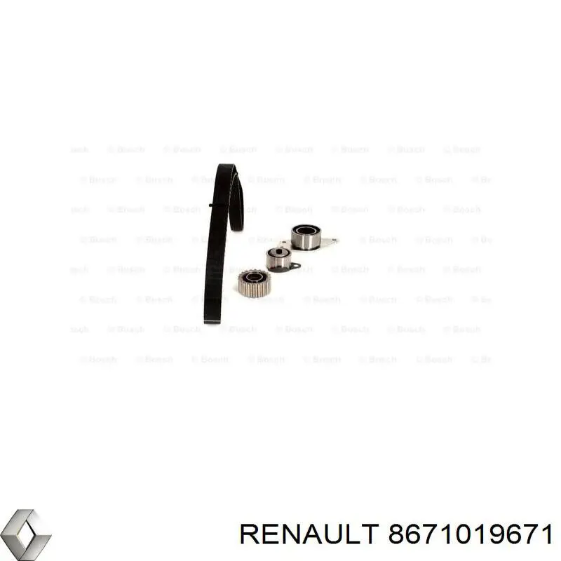 ГРМ ремни, комплект Renault (RVI) 8671019671 цена, от 86.32 USD
