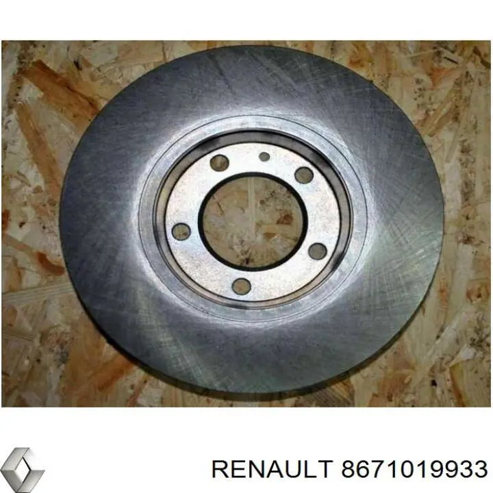 Polea inversión / guía, correa poli V 8671019933 Renault (RVI)