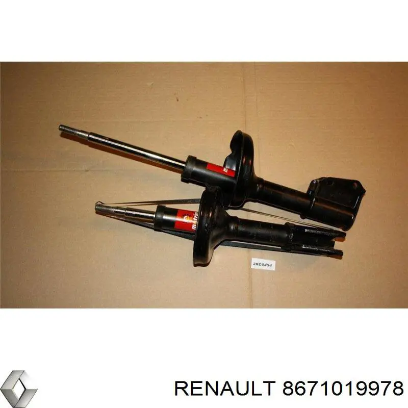 Стойка амортизатора передняя Renault (RVI) 8671019978 цена, от 38.01 USD