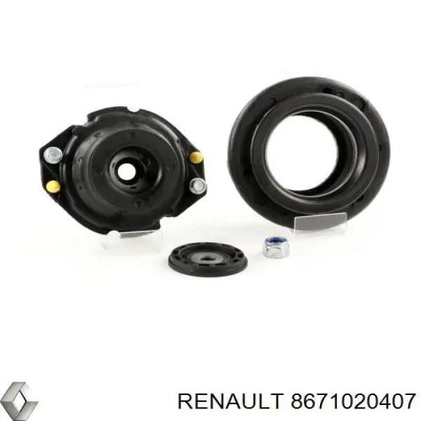 8671020407 Renault (RVI) опора амортизатора переднего