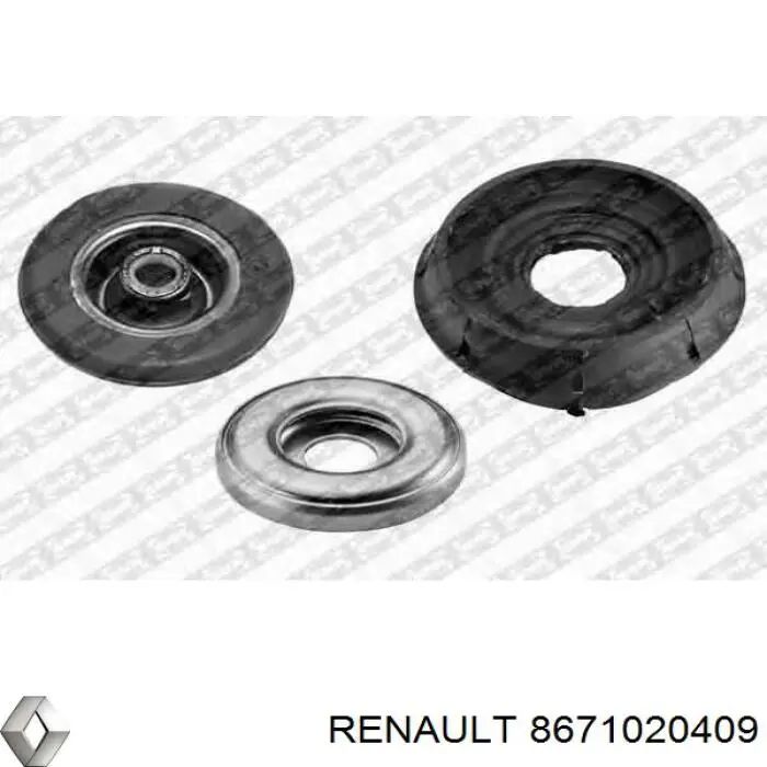 Купить 8671020409 Renault (RVI) Опора переднего амортизатора