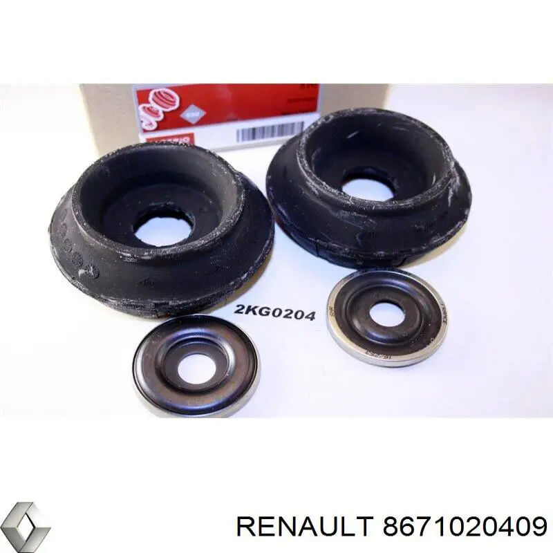 8671020409 Renault (RVI) Подушка амортизатора переднего
